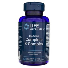Life Extension bioaktiivne B-kompleks, 60 kapslit