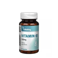 Vitaking B1-vitamiin 100 mg, 60 kapslit
