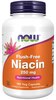 Now Foods niatsiin, loputusvaba, 250 mg, 180 kapslit