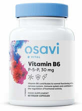 Osavi vitamiin B6 - P-5-P, 30 mg, 60 vegankapslit