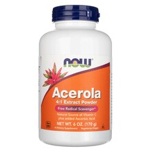 Now Foods Acerola pulber, 170 g