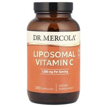 Dr. Mercola liposoomne C-vitamiin, 500 mg, 180 kapslit