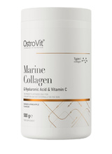 Ostrovit mereline kollageen + hüaluroonhape + C-vitamiin, mango ja ananassi maitsega, 500 g