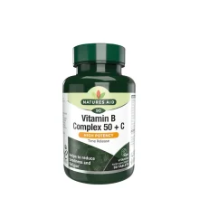 Natures Aid B-50 kompleks + C, 30 tabletti
