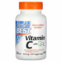 Doctor's Best C-vitamiin koos Q-C-ga, 500 mg, 120 kapslit