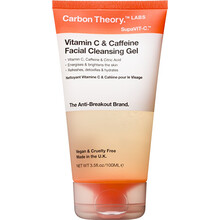 Puhastav näogeel C-vitamiini ja kofeiiniga Carbon Theory, 100 ml