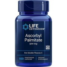 Life Extension askorbüülpalmitaat 500 mg, 100 kapslit