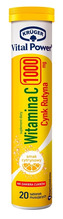 Vital Power C-vitamiin 1000 mg tsingi ja rutiiniga, 20 kihisevat tabletti