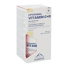 Nordaid C+D vitamiin liposoomne sprei geel, 50 ml