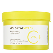 Holika Holika Gold Kiwi Vita C Plus Brightening Toner Pad, 80 tk