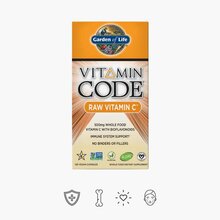 Garden of Life Vitamin Code RAW Vitamin C, 250 mg, 120 vegkapslit