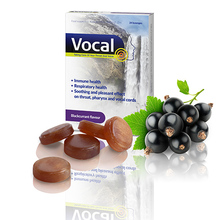 RPM Pharma France Vocal mustsõstramaitselised pastillid, 24 tk