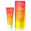 Kaitsev niisutav päevakreem Eveline Vitamin C 3x Action SPF50, 30 ml