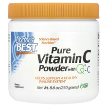 Doctor's Best, puhas C-vitamiini pulber Q-C-ga, 250 g