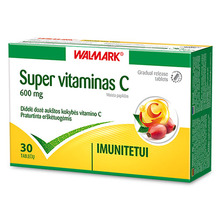 Walmark Super Vitamin C 600 mg, 30 tabletti