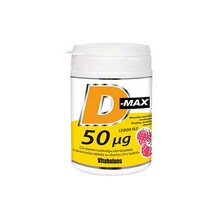 Vitabalans Oy D-Max 50 mcg, 90 närimistabletti