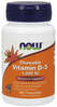 NOW Foods D3-vitamiin, 1000 IU, närimistabletid, 180 tk