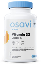 Osavi D3-vitamiin 2000 IU, 120 pehmekapslit