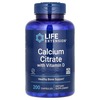 Life Extension kaltsiumtsitraat + D-vitamiin, 200 kapslit