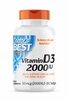 Doctor's Best D3-vitamiin 2000 IU, 180 kapslit