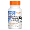 Doctor's Best K2 MK7 vitamiin koos MenaQ7 ja D3-vitamiiniga, 180 mcg, 60 kapslit