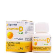Bluecube vitamiin D 2000, 60 kapslit