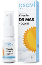 Osavi D3-vitamiini MAX 4000 IU sprei, 12,5 ml