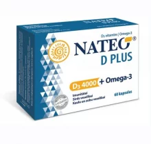 Nateo D3 Plus Omega-3 4000 SV kapslid, N60