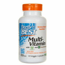 Doctor's Best Multi-Vitamin D3 ja tetrahüdrofoolhappega, 90 kapslit