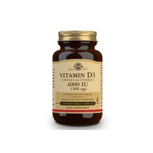 Vitamiin D3 4000 IU, Solgar, 120 kapslit