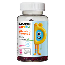 Livol Extra D3 vitamiini kummikarud N75