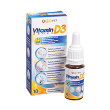 ABC Vit D-3 tilgad pipetiga, 10 ml