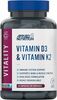 Applied Nutrition D3- ja K2-vitamiin, 60 kapslit
