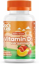 D3-vitamiini kummikommid lastele Doctor's Best, 60 tk