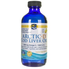 Nordic Naturals Arctic-D tursamaksaõli, sidrunimaitseline, 237 ml