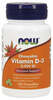 Now Foods Vitamin D-3 5000 IU, 120 närimistabletti