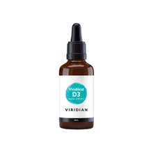 Viridian Viridikid vedel D3-vitamiin lastele 400IU, 30 ml
