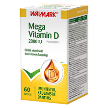 Walmark Mega D-vitamiin, 60 kapslit