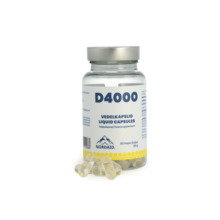 Nordaid D4000 vedelkapslid D3-vitamiiniga, 60 kapslit
