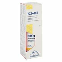 Nordaid K2+D3 sprei, 30 ml