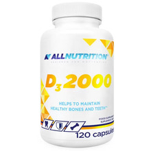 Allnutrition Vit D3 2000, 120 kapslit