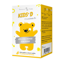 Formula Vitale Kids+ D-vitamiin 60 kummikarukest