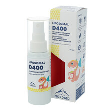 Nordaid liposoomne D400 pihustatav D3-vitamiin lastele 400 IU, 30 ml