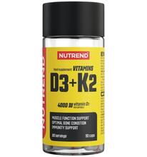 Nutrend Vitamins D3+K2, 90 kapslit