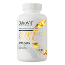 Ostrovit Vitamin D3 2000 IU, 60 kapslit