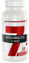 7 Nutrition Vitamin D3 2000, 120 kapslit