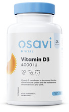 D3-vitamiin Osavi 4000 IU, 120 pehmekapslit