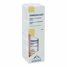 Nordaid Omega + D3 pihustatav toidulisand 30 ml