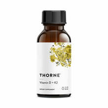 Thorne Research D3 + K2 vitamiini vedelik, 30 ml