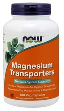 Now Foods Magnesium Transporters, 180 veg kapslit